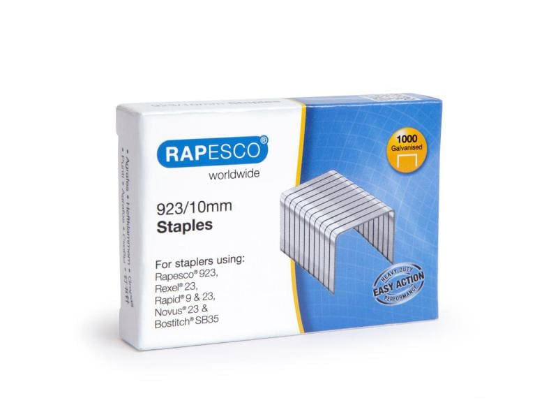 Rapesco Agrafe 923/10 1000 pièces