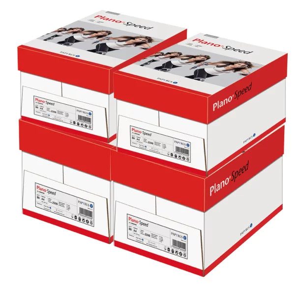 PLANO SPEED papier universel blanc A4 80g - 5 cartons (12'500 feuilles)